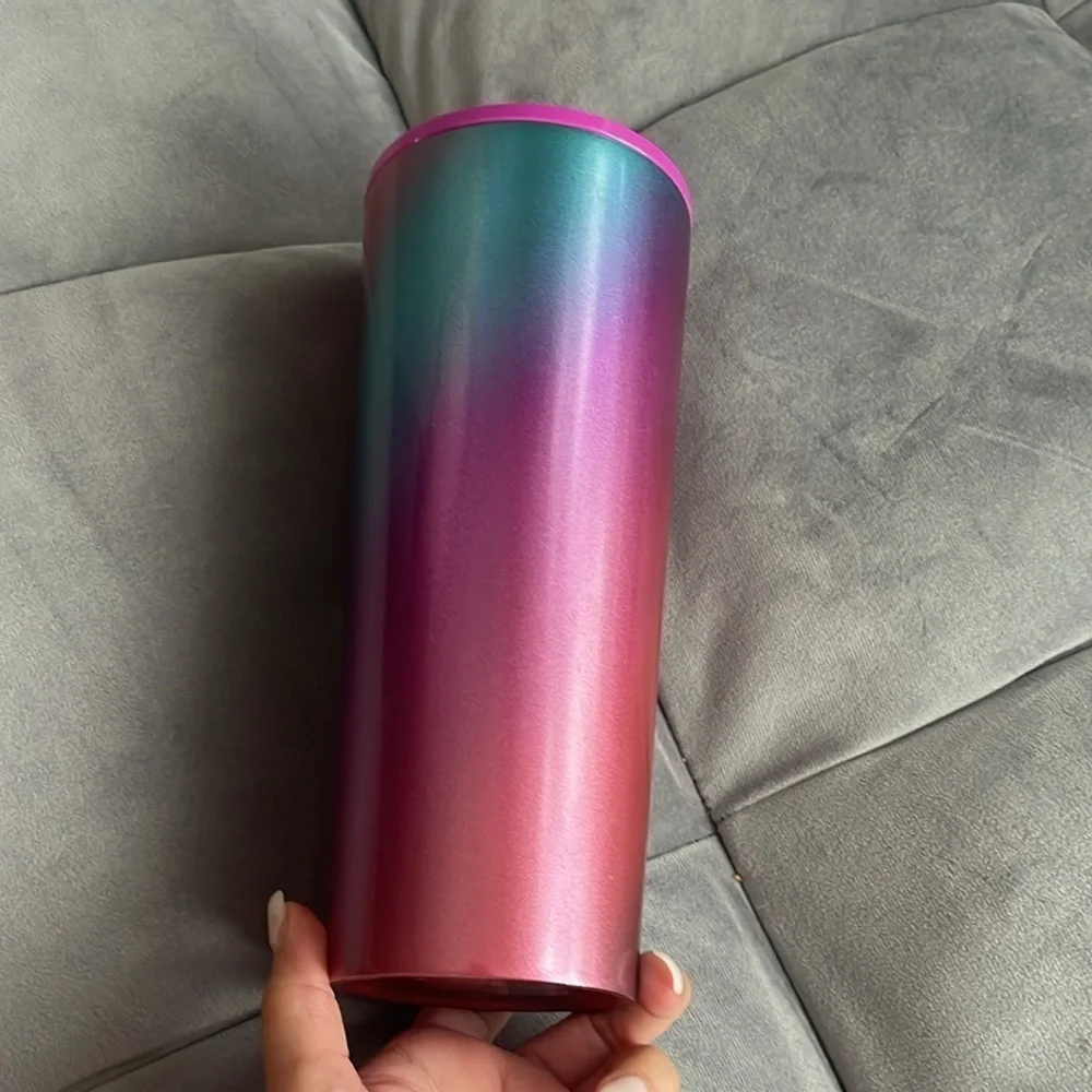 “Starbucks Ombré Rainbow 24 oz Tumbler”